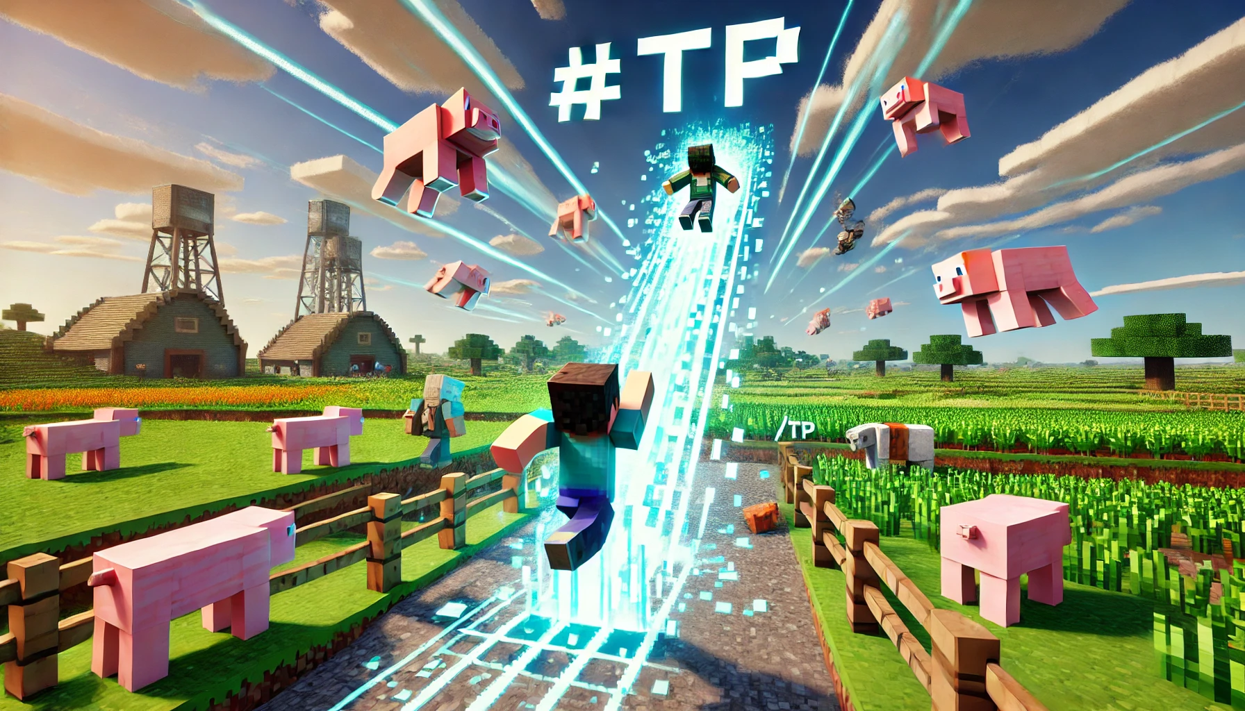 Comment Téléporter des Joueurs et des Entités dans Minecraft ? - GameBlock
