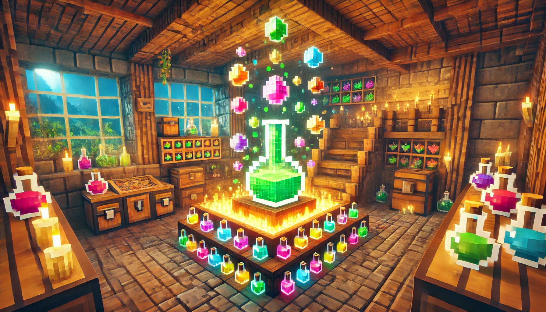 Comment Faire Des Potions Dans Minecraft Gameblock